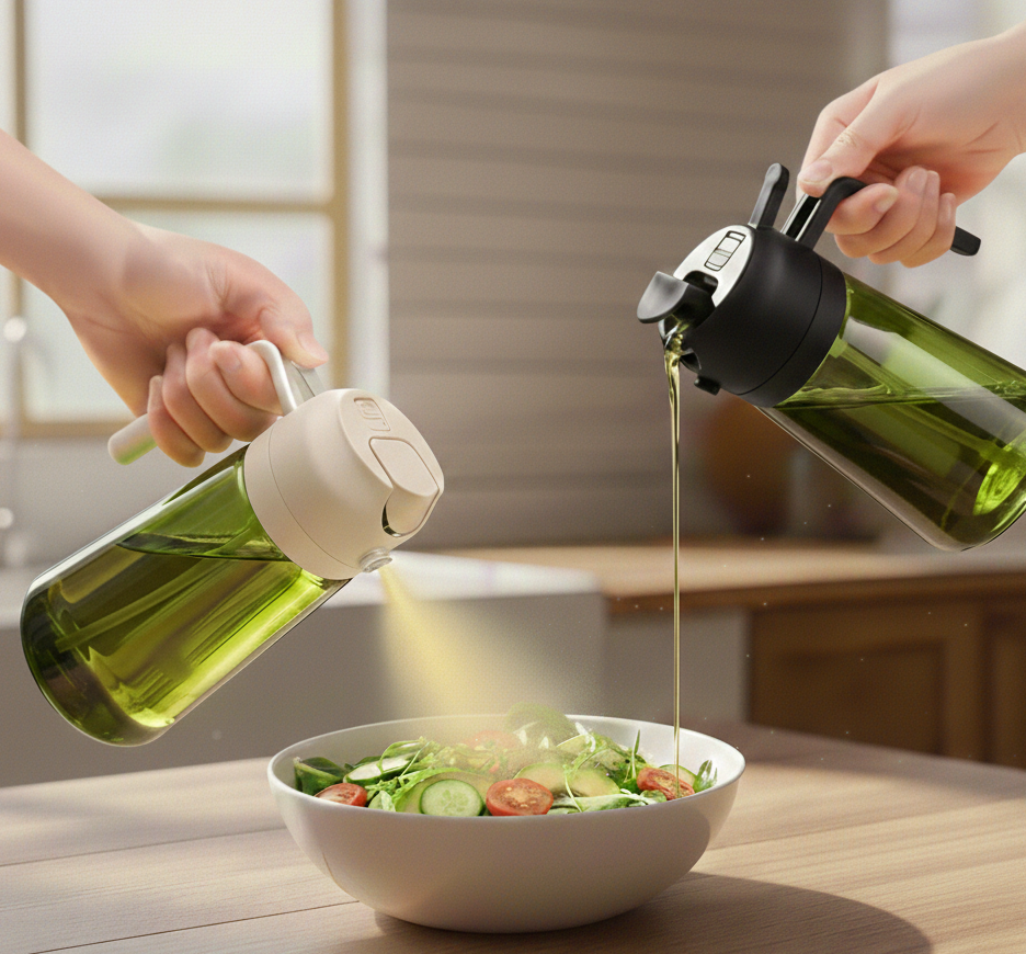 Premium 2-in-1 Glass Oil Sprayer